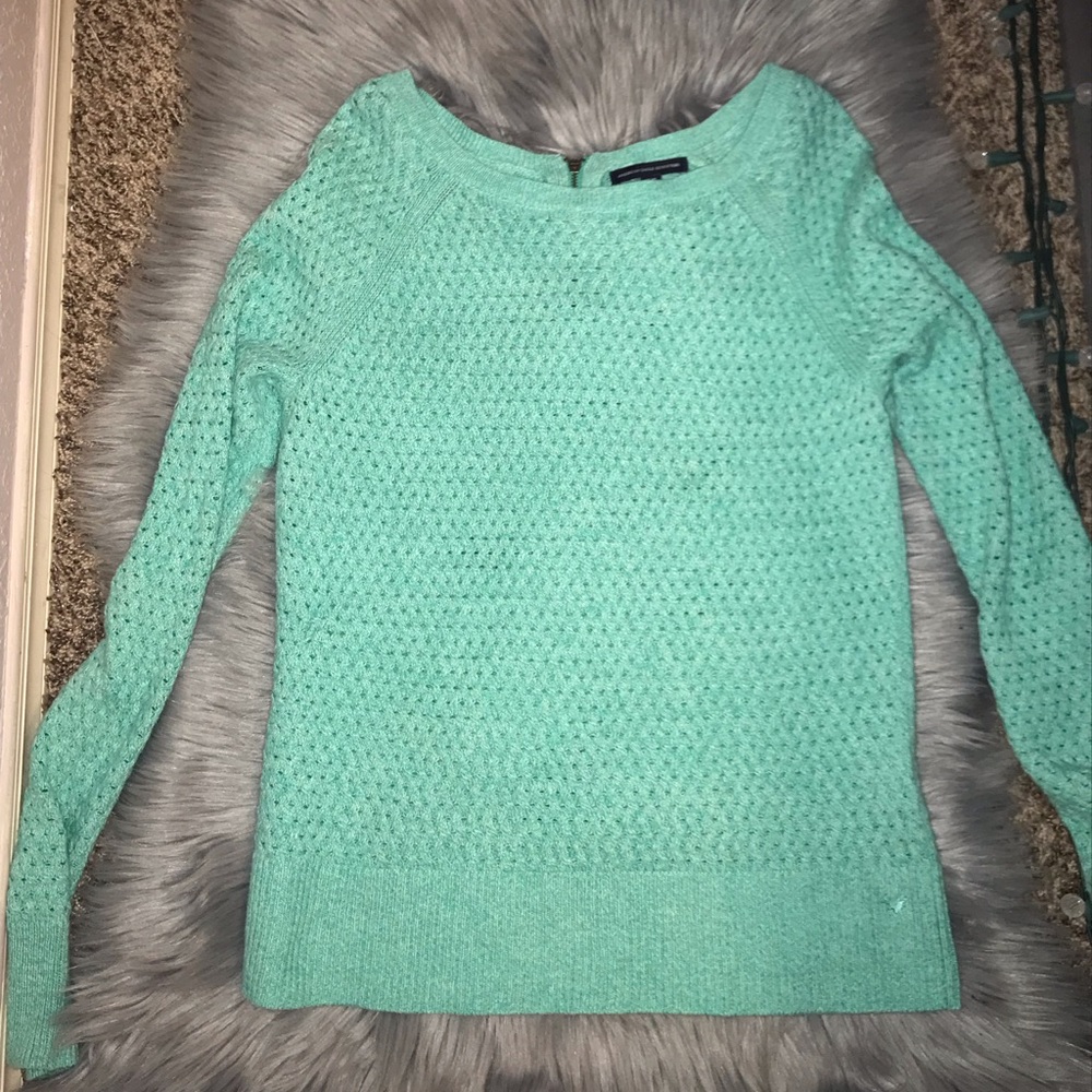 Turquoise sweater - Picture 2 of 3